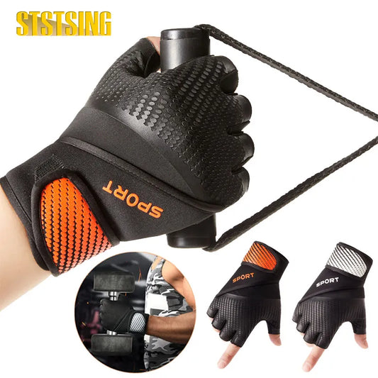 1 Pair Workout Gloves - Gym Weight Lifting Gloves With Wrist Wrap Support,Full Palm Protection & Extra Grips for Fitness,Pull-Up