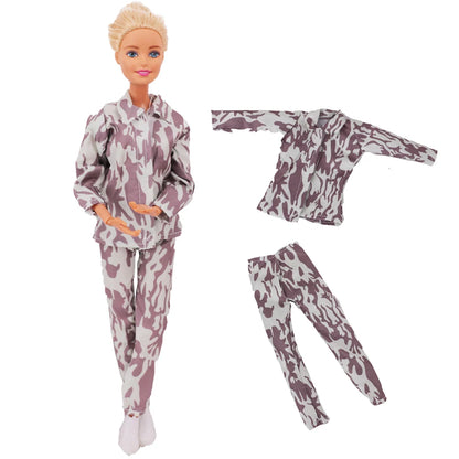 Pop Doll Clothes Sportswear Outfit Dress Fashion Coat Hoodie Top Pants Hats Clothing for Barbis&BJD Doll Accessories Girl`s Toy