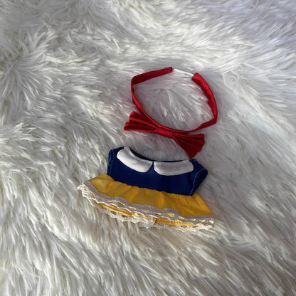 Spot Handmade 17 Cm Cute Mini Doll Clothing Accessories Doll Cotton Doll Suitable for Dolls Not Included