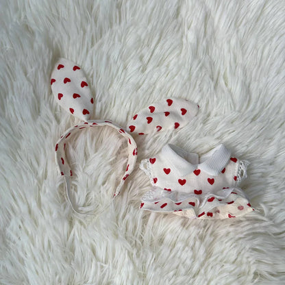 Spot Handmade 17 Cm Cute Mini Doll Clothing Accessories Doll Cotton Doll Suitable for Dolls Not Included