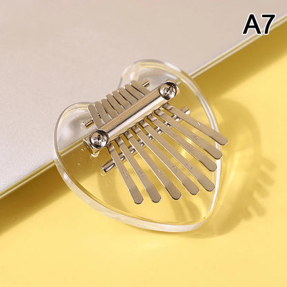 8 Keys Mini Wooden Kalimba High Quality Exquisite Finger Thumb Piano Marimba Musical Good Accessory Christmas Gift