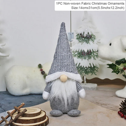 Christmas Faceless Gnome Christmas Ornaments Merry Christmas Decoration for Home Navidad Pendants Cristmas Gifts New Year 2023