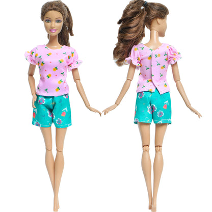 BJDBUS Doll Dress Newest Handmade Party High Quality Accessories Clothes for Barbie Doll Cloth Baby Girl Gift Toy Pants Skirt