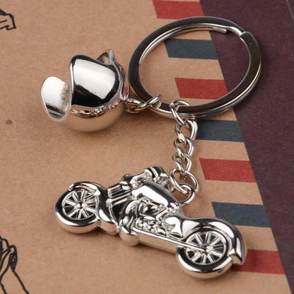 Hot Smart Car Key Holder for Car Styling Accessories Motorcycle Helmet Key Rings Motor Keychain Metal Motocross Car Accessories