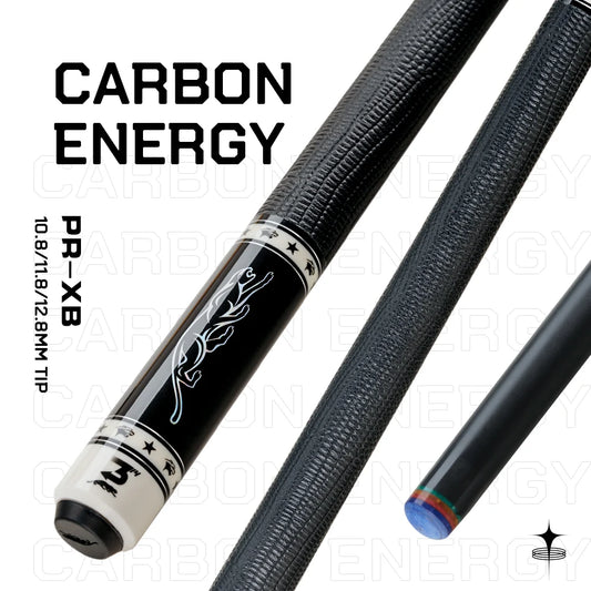 PREOAIDR Xingbao Billiard Carbon Pool Cue Stick Kit Uni-Loc Joint 147cm Silicone Wrap Professional Billiard Cues