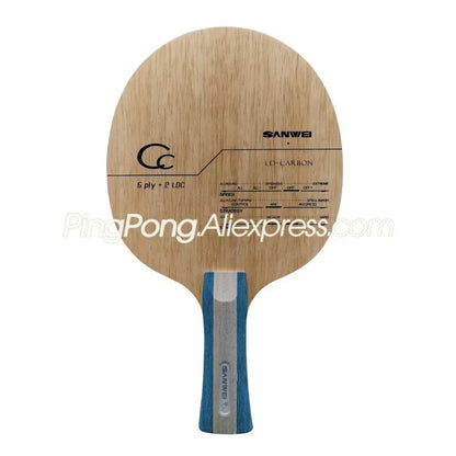 Original SANWEI CC CARBON Table Tennis Blade Racket (5+2 Carbon) Ping Pong Bat Paddle