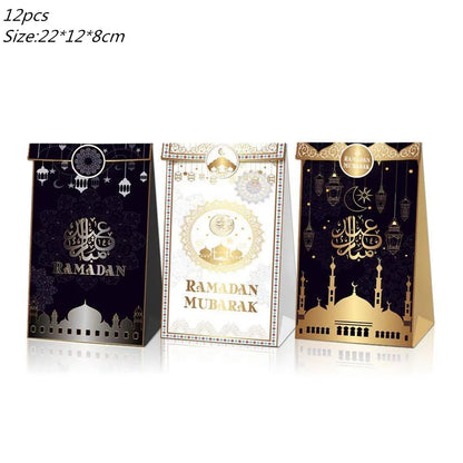 2022 Eid Mubarak Disposable Tablecloth Table Runner Banner Balloons Islamic Muslim Party Decor Ramadan Kareem Eid Al Adha Gift