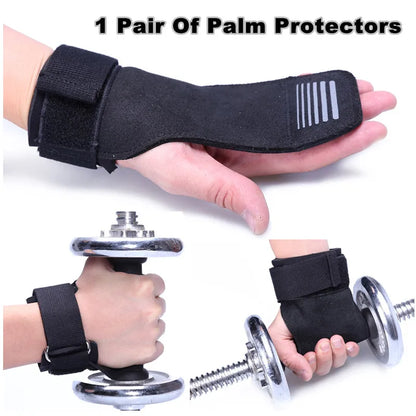 Fitness WeightLifting Gloves Grip Palm Protector Strap Weight Lifting Dumbbell Gloves Gym Equipment WeightLifting Gloves L269