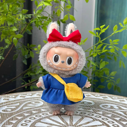 Spot Handmade 17 Cm Cute Mini Doll Clothing Accessories Doll Cotton Doll Suitable for Dolls Not Included