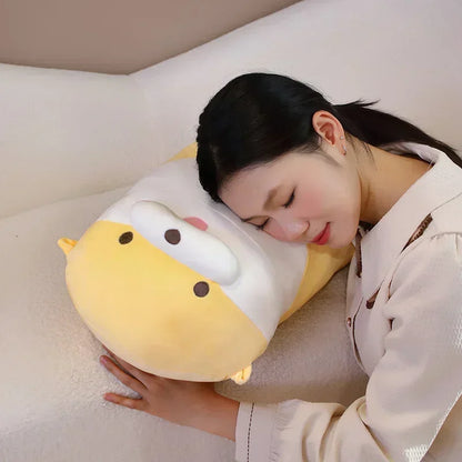 45/55cm Kawaii Sea Otter Plush Toys Stuffed Animal Otter Doll Pillow Cushion Gift for Christmas Birthday Party Room Decor