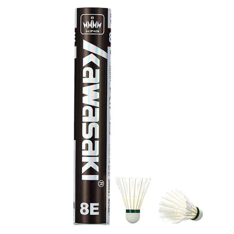 Original Kawasaki King Kong 500 Badminton Goose Durable  Feather Shuttlecock Speed 77  76