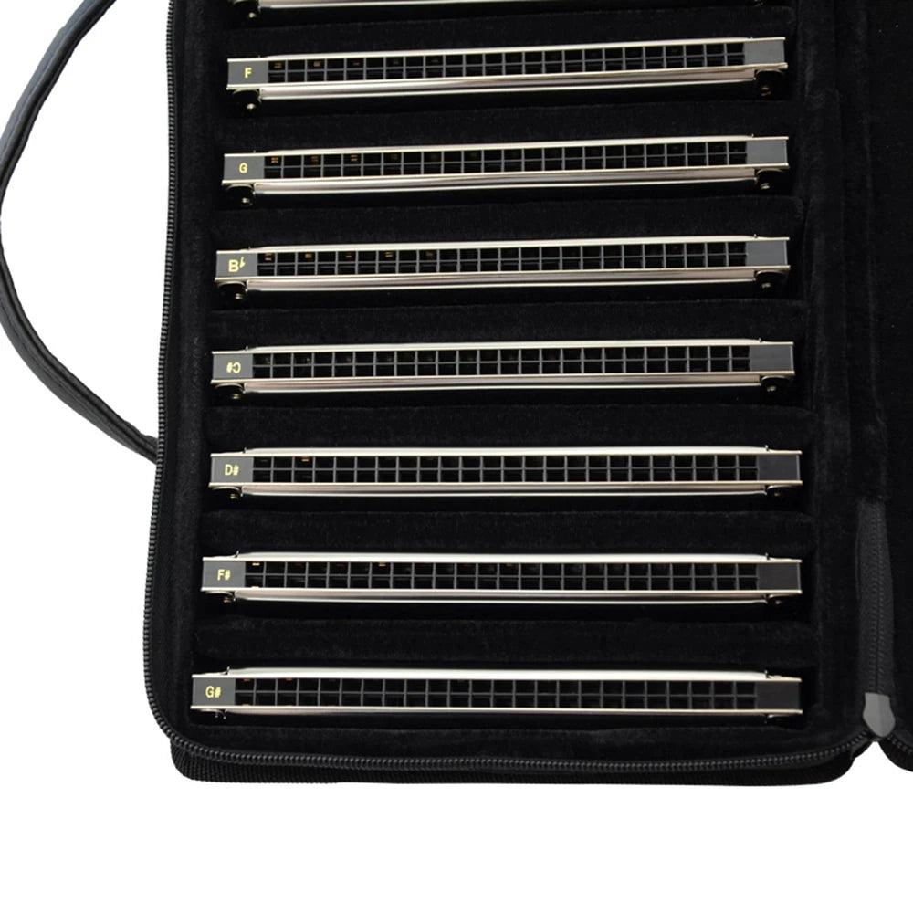 EASTTOP T2403-12 Set of 12 Harmonica Tremolo Harmonica