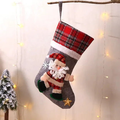 Personalized Christmas Stockings Custom Name Stocking Family Stockings Christmas Gift Christmas Red Stocking Christmas Ornament