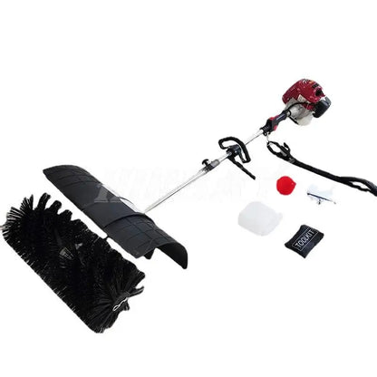 Snow Plow 2 Stroke Gasoline Snow Removal Equipment With Backpack Villa Football Lawn Grass Brushing Machine Garden Accessories