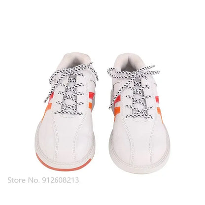 Ladies Breathable Bowling Shoes Women Lightweight Bowling Sneakers Right-Hand Anti-Skid Outsole Indoor Beginner Athletic Trainer