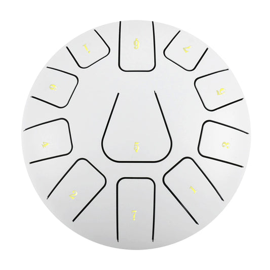 8 Inch Steel Tongue Drum 11 Notes Handpan Drum With Drum Mallet Finger Picks Percussion for Meditation Yoga(Wholesale Price)