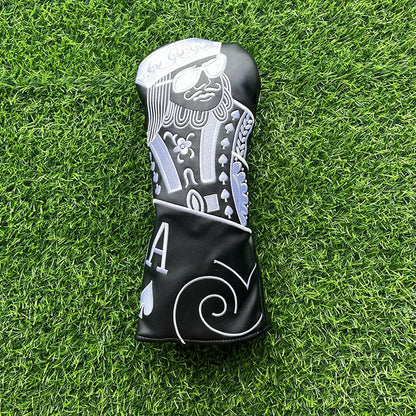 Kings and Queens and Knights Golf Club Wood Headcovers Driver Fairway Woods Hybrid Cover Photographing in Kind Fast Delivery