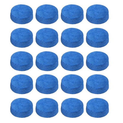 20 Pcs Billiard Pool Cue Tips Snooker Cue Tips for Pool Cues and Snooker Durable