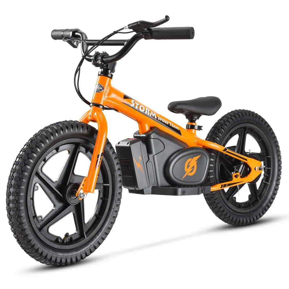 12/16 Inch Kids Electric Balance Bike 2-Speed 100/170w