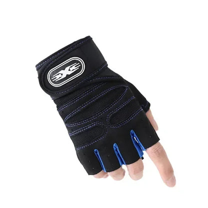 Gym Gloves for Men Women Fitness Weight Lifting Wristband Gloves Body Building Training Sports Exercise Cycling Glove Shockproof