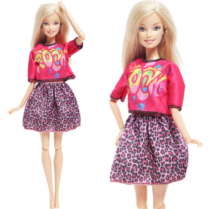BJDBUS Doll Dress Newest Handmade Party High Quality Accessories Clothes for Barbie Doll Cloth Baby Girl Gift Toy Pants Skirt