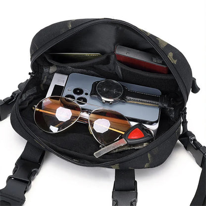 New Fishing Chest Bag Men Training Bags Waterproof Molle Nylon Climbing Camping Backpacks Outdoor Travel Vest Backpack Waist Bag