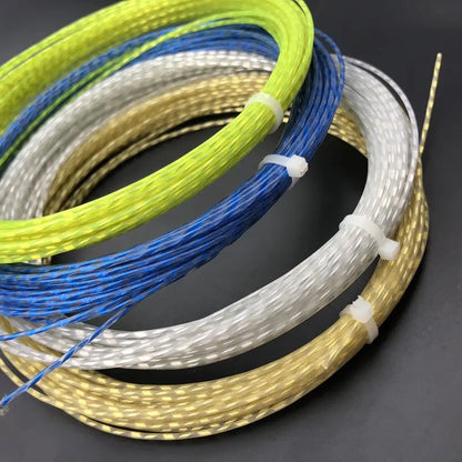 Retail 1pc ZARSIA Flash Nylon Tennis String 1.30mm MULTIFILAMEN Tennis Rackets String