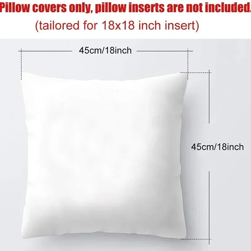 Arabic Writing Ramadan Mubarak Pillow Case Cushion Cover Eid Muslim Islamic Kareem Home Bedroom Sofa Decoration Mom Hostess Gift