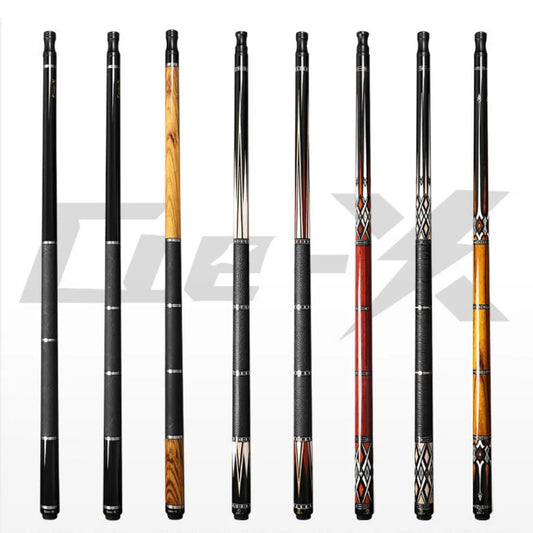 CUE-X 58" Galaxy Carbon Fiber Inside Maple Shaft Billiard Pool Cue Stick 12.5mm
