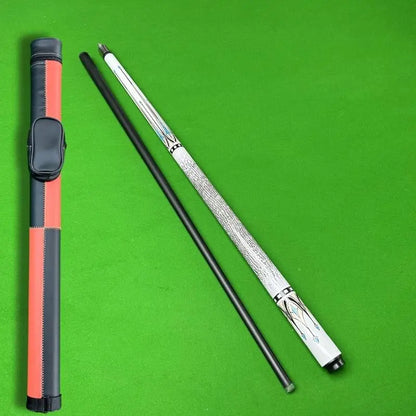 Black Technology Carbon Fiberglass Professional Pool Cue Stick Lizard Shaped Grip 12.5mmTip Billiards Accessories Exquisite Gift