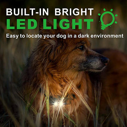 800m Electric Dog Training Collar With LCD Display Pet Remote Control Waterproof Rechargeable Collars for Shock Vibration Sound
