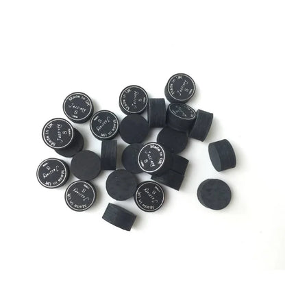 Xmlivet 2017 New Arrival Jassinry Billiard Cue Tips 10pcs/Lot 14mm 6layers Pigskin NILI Pool Tips S/M/H Billiard Accessories
