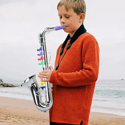 Toy Saxophone Saxophone Model Toy Multifunctional Early Educational Toys Simulation Musical Instrument for Toddler Girls Boys