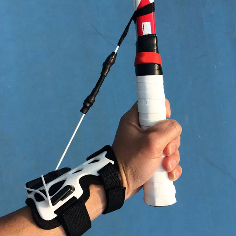 CROSSWAProfessional Tennis Trainer Practice Serve Ball Machine Sports Training Tool Self-Study Correct Wrist Posture Accessories
