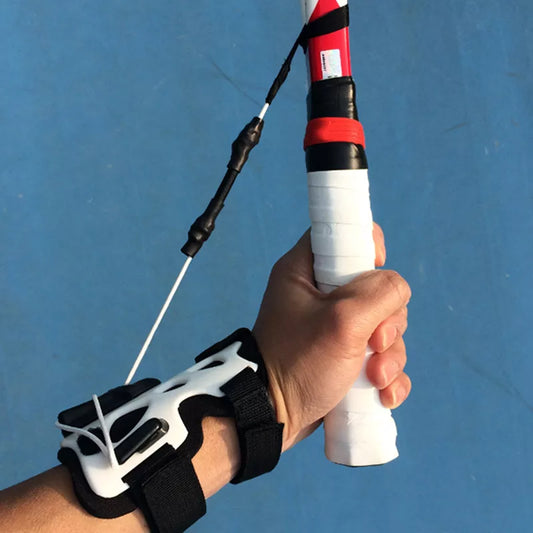 CROSSWAProfessional Tennis Trainer Practice Serve Ball Machine Sports Training Tool Self-Study Correct Wrist Posture Accessories