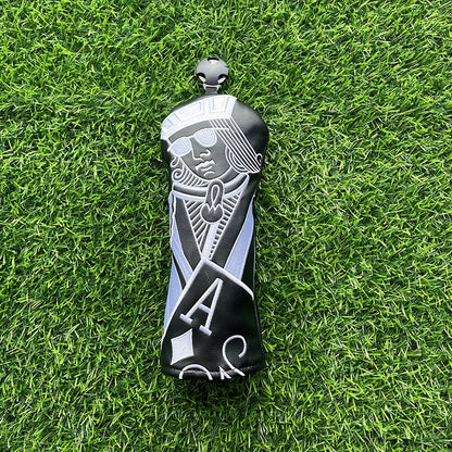 Kings and Queens and Knights Golf Club Wood Headcovers Driver Fairway Woods Hybrid Cover Photographing in Kind Fast Delivery