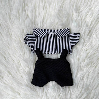 Spot Handmade 17 Cm Cute Mini Doll Clothing Accessories Doll Cotton Doll Suitable for Dolls Not Included