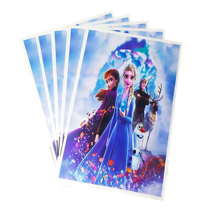 10-50pcs Frozen Party Favor  Gift Bags Frozen Anna Elsa Goody Bags Olaf Favor Bags Birthday Party Supplies Decorations Gifts