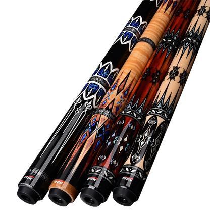 YFEN Carbon Fiber Pool Cue Stick 11.5mm/12.5mm Professional Billiard Cue With Case + Extension