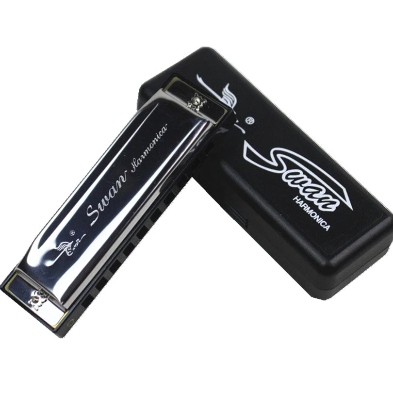 10-Holes Harmonica for Children, Harmonica With 10 Holes, Harmonica, C-Key Mouth, Musical Instrument, for Music