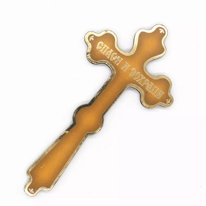 Orthodox Cross Wall Decor Jesus Christ Church Religious Catholic Crucifixo Christian Christmas Gift