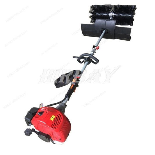 Snow Plow 2 Stroke Gasoline Snow Removal Equipment With Backpack Villa Football Lawn Grass Brushing Machine Garden Accessories