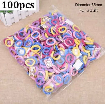 Diameter 35MM Hair Bands Ponytail Holder Hair Ties Headband Scrunchies Pack Scrunchie Hair Accessories for Women