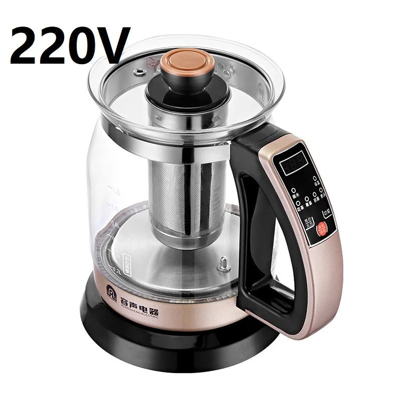 Home Appliance Automatic Kettle Health Care Thick Glass Teapot Electric Teapot Insulation Tea Maker Water Boiling Cooker