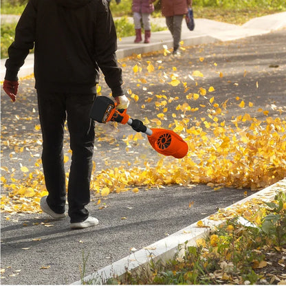 Electric Blower Garden Leaf Cleaning Foldable Lithium Wireless Large Wind Power Snow Blowing Dust Machine Professional Tools