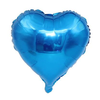 1pc 18inch Star Heart Inflatable Helium Balloon Birthday Party Decorations Kids Foil Balloons Wedding Christmas Supplies Gifts