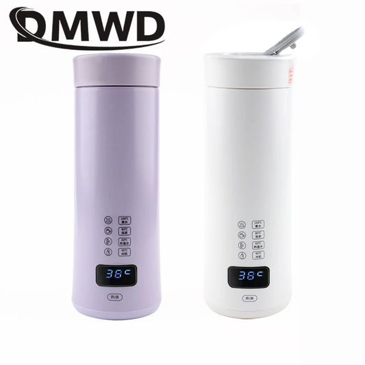 Thermal Insulation Electric Kettle Temperature Control Smart Hot Water Heating Bottle Coffee Boiler Travel Portable Tea Pot Cup