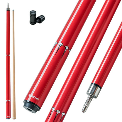 ZOKUE Elite Series Carbon Fiber Pool Cue Low Deflection Full Carbon Technology Cue Stick for Beginner Primary Pool Stick