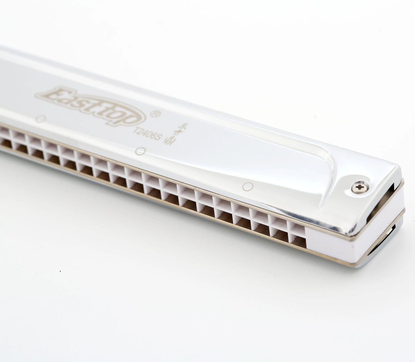 EASTTOP 24holes Tremolo Harmonica,professional Harmonica for Player,beginner,gift