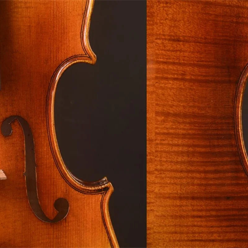 Special Offer!Antonio Stradivari "The Cremoneser"1715 Copy Violin ,Italy Red, Best Tone